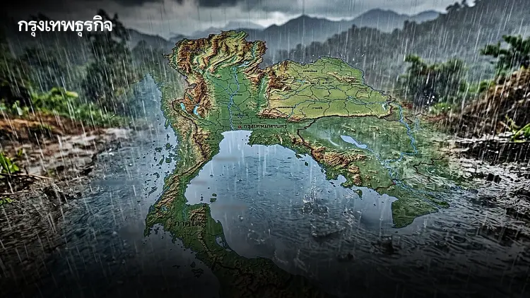 ไทยตอนบนฝนลด ภาคใต้ตกหนัก อุตุฯ เตือนรับมือฝนรอบใหม่ 5-8 ต.ค. นี้