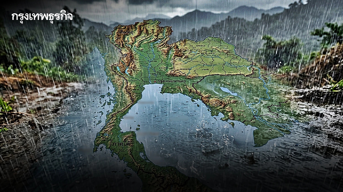 ไทยตอนบนฝนลด ภาคใต้ตกหนัก อุตุฯ เตือนรับมือฝนรอบใหม่ 5-8 ต.ค. นี้