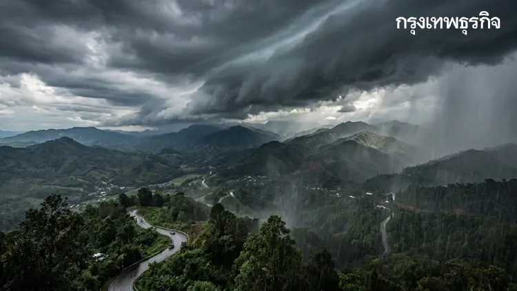 อากาศวันนี้ อุตุ เตือนร่องมรสุมพาดผ่านเหนือ-อีสานตอนบน ฝนตกหนัก 70%
