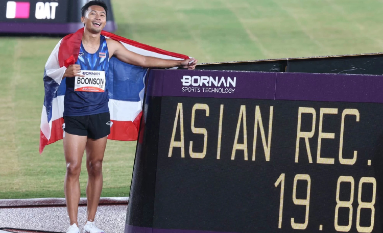 'บิว ภูริพล' ทุบสถิติเอเชีย! คว้าเหรียญทอง วิ่ง 200 ม. เอเชียนเกมส์ 2026