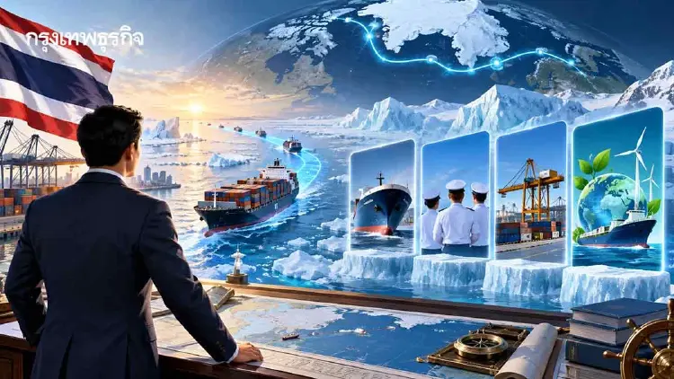 ‘Ice Silk Road’เส้นทางการค้าเปลี่ยนรูป ไทยส่งบอร์ดพาณิชย์นาวีปรับใหม่ 4 เรื่องใหญ่