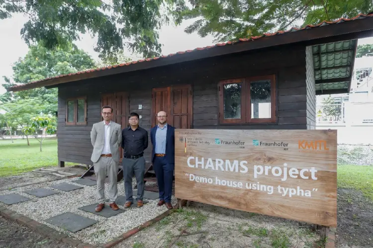 Typha pilot house นวัตกรรมสีเขียวสู้โลกร้อนด้วย ฉนวนต้นธูปฤาษี