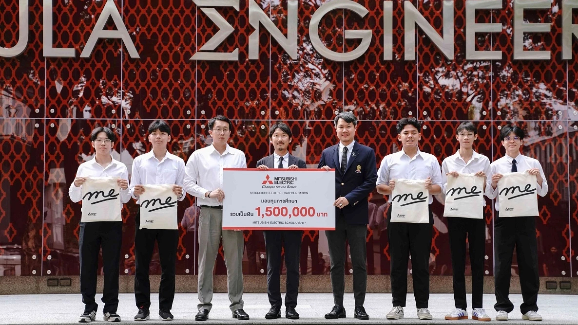 สานต่อปีที่ 34 มูลนิธิมิตซูบิชิ อิเล็คทริคไทย ทุ่ม 1.5 ล. หนุนทุนการศึกษา