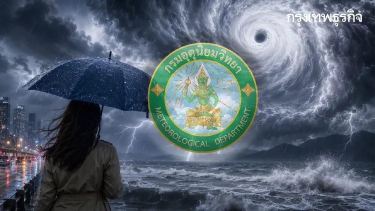 มวลอากาศเย็นดันร่องมรสุมลงใต้ เตือนฝนตกหนัก กทม.-ภาคใต้ โดน 70%