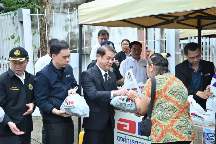 สุริยะ สั่งปูพรมช่วยเหลือผู้ประสบอุทกภัย กทม.-ต่างจังหวัด