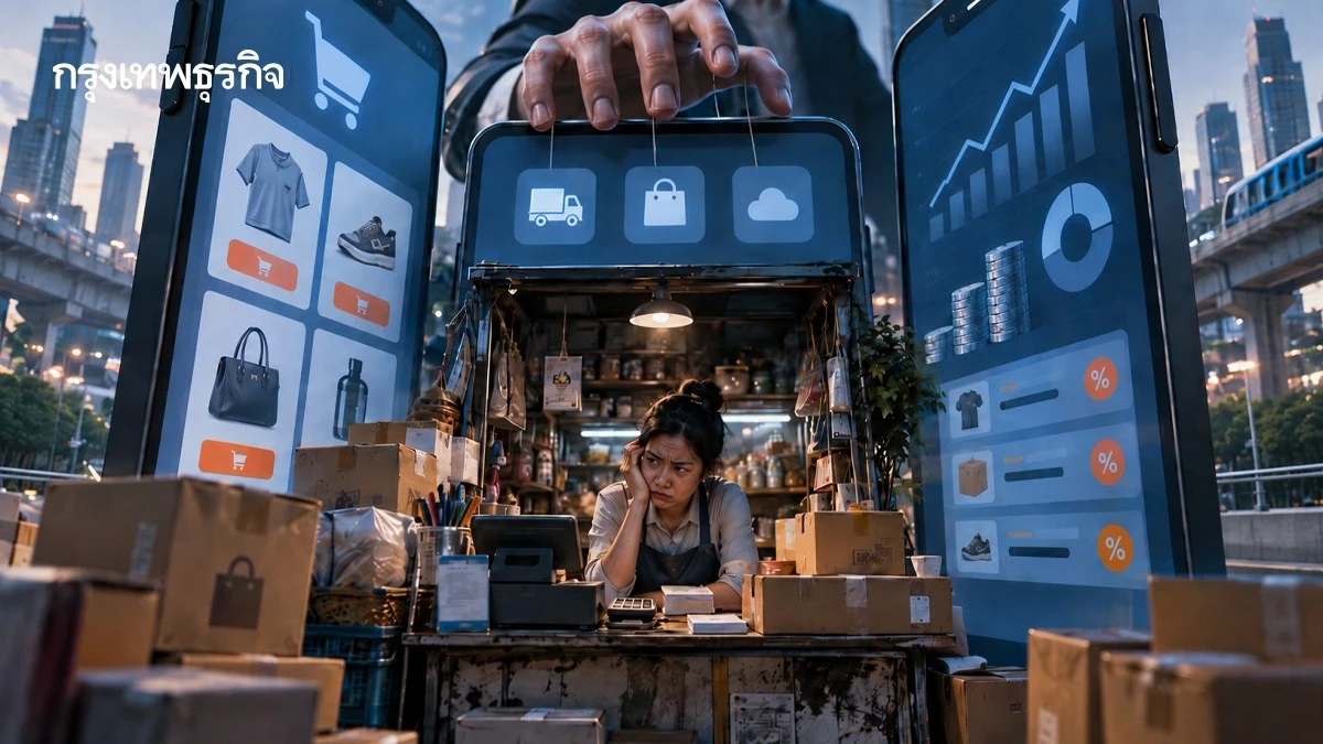 โวยแพลตฟอร์มกุมเกม! บีบ SME จนมุม ‘ออเดอร์เทไปสู่ J&T’ ไปรษณีย์ไทยเหลือ 5%