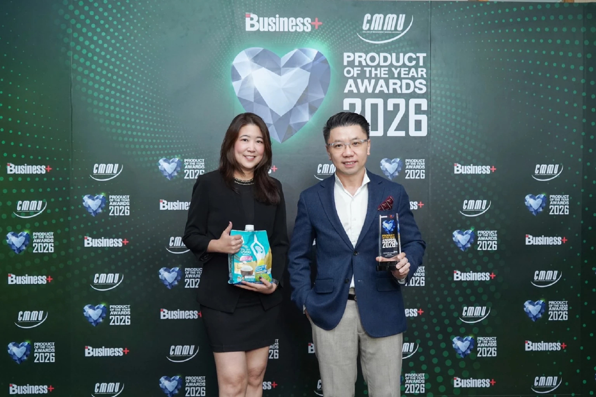 ข้าวตราฉัตร รับรางวัล BUSINESS+ PRODUCT OF THE YEAR AWARDS 2026