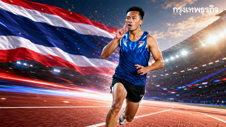 LIVE ถ่ายทอดสดกรีฑา 'บิว ภูริพล' วิ่ง 100 เมตรชาย เอเชียนเกมส์ 2026