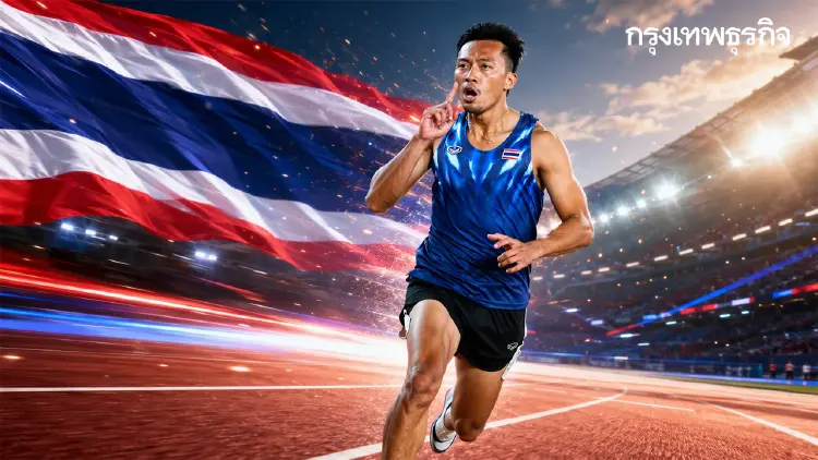 LIVE ถ่ายทอดสดกรีฑา 'บิว ภูริพล' วิ่ง 100 เมตรชาย เอเชียนเกมส์ 2026