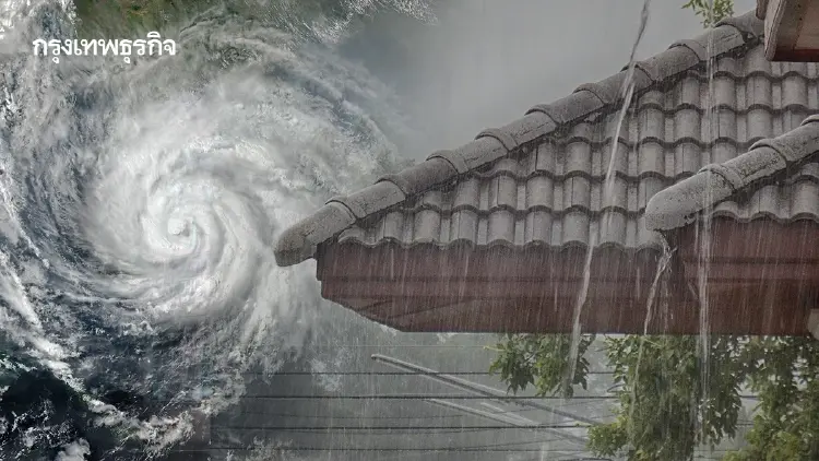 จับตา 'พายุโซเดล' ถล่มไทย ดันร่องมรสุมกำลังแรง ฝนตกหนัก ถึง 4 ก.ย. นี้