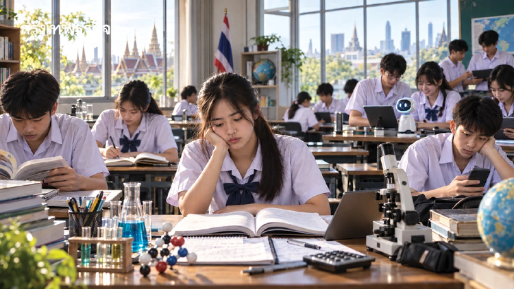 ‘PISA 2025’ไทยต่ำค่าเฉลี่ย-ทักษะเอไอ‘อ่านเร็วแต่ผิด’    ครม.เท4.5พันล้านโปรเจกต์ยกระดับทุนมนุษย์