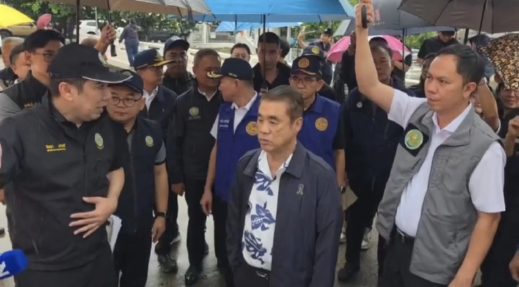 'สุริยะ' กำชับหน่วยงานสังกัดช่วยประชาชน 24 ชม.เร่งระบายน้ำออกสู่ทะเล