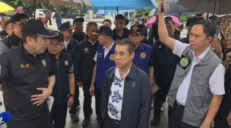 'สุริยะ' กำชับหน่วยงานสังกัดช่วยเหลือประชาชน 24 ชม.เร่งระบายน้ำออกสู่ทะเลลดผลกระทบ