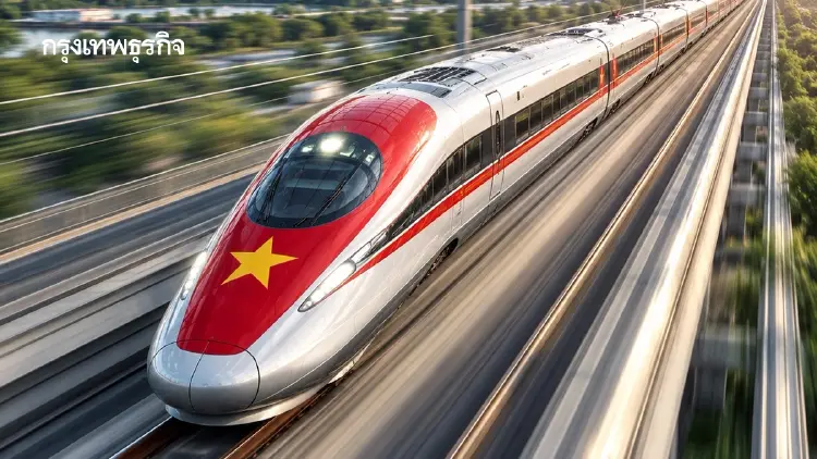 เวียดนามจ่อมี ‘รถไฟหัวกระสุนสายแรก’ VinSpeed ทุ่ม 3 หมื่นล้าน ซื้อรถไฟเยอรมัน 10 ขบวน