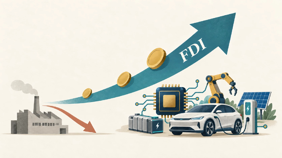 เมื่อ 'FDI เพิ่ม' แต่ฐานการผลิตเดิมหดตัว โจทย์ใหม่ของ 'ไทยและอาเซียน' | ASEAN Insight