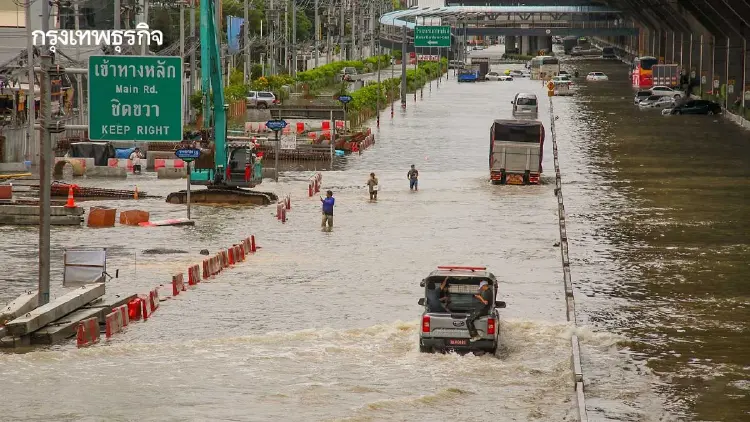 บทเรียน 'ฝนแช่ 48 ชม'.น้ำท่วมกรุงเทพฯ รื้อฉากทัศน์เดิม ประเมินความเสี่ยงใหม่