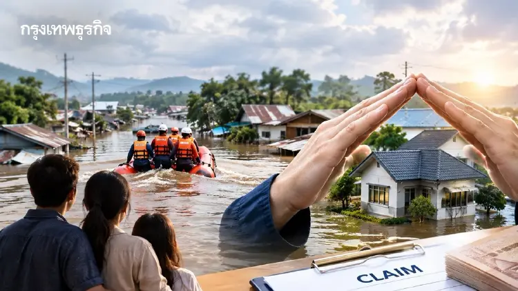สรุปมาตรการ 'ประกันภัยพิบัติแห่งชาติ' เคลมไวรับเงินใน 15 วัน