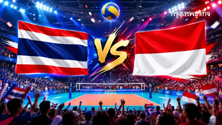 ถ่ายทอดสด 'ไทย พบ อินโดนีเซีย' วอลเลย์บอลหญิงรอบ 8 ทีม เอเชียนเกมส์ 2026