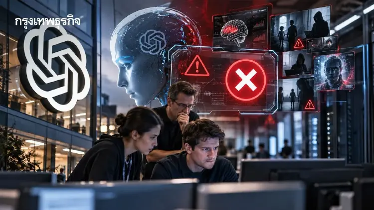 OpenAI ระงับเปิดตัว GPT-6.1 Astra หลังผลทดสอบด้านความปลอดภัยไม่ผ่านเกณฑ์