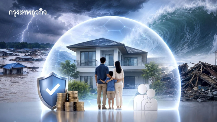 เปิดเกณฑ์ 'ประกันภัยพิบัติ' ชดเชยบ้านหลักแสน เสียชีวิตจ่าย 2 ล้าน