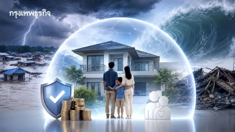 เปิดเกณฑ์ 'ประกันภัยพิบัติ' ชดเชยบ้านหลักแสน เสียชีวิตจ่าย 2 ล้าน