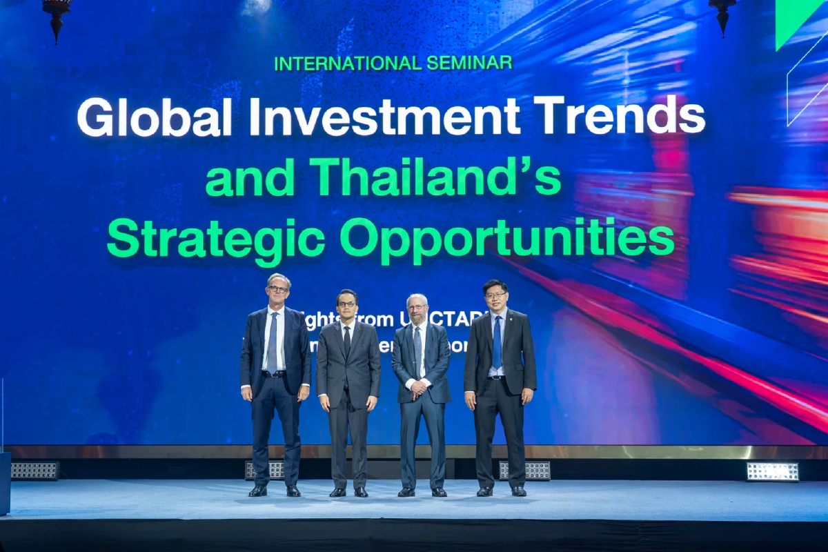 UNCTAD ชี้ ลงทุนโลกเปลี่ยน จับตา AI–Data Center คลื่นลงทุนใหม่ แนะไทยคว้าโอกาสดึงลงทุน