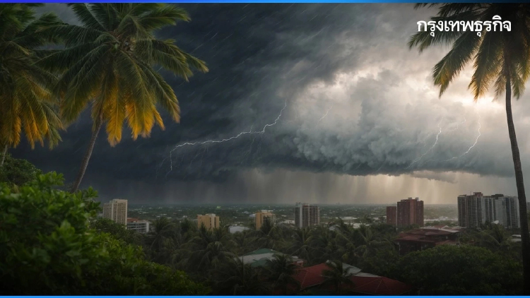สภาพอากาศพรุ่งนี้! มวลอากาศเย็นชนร่องมรสุม ทั่วไทยฝนตกหนัก