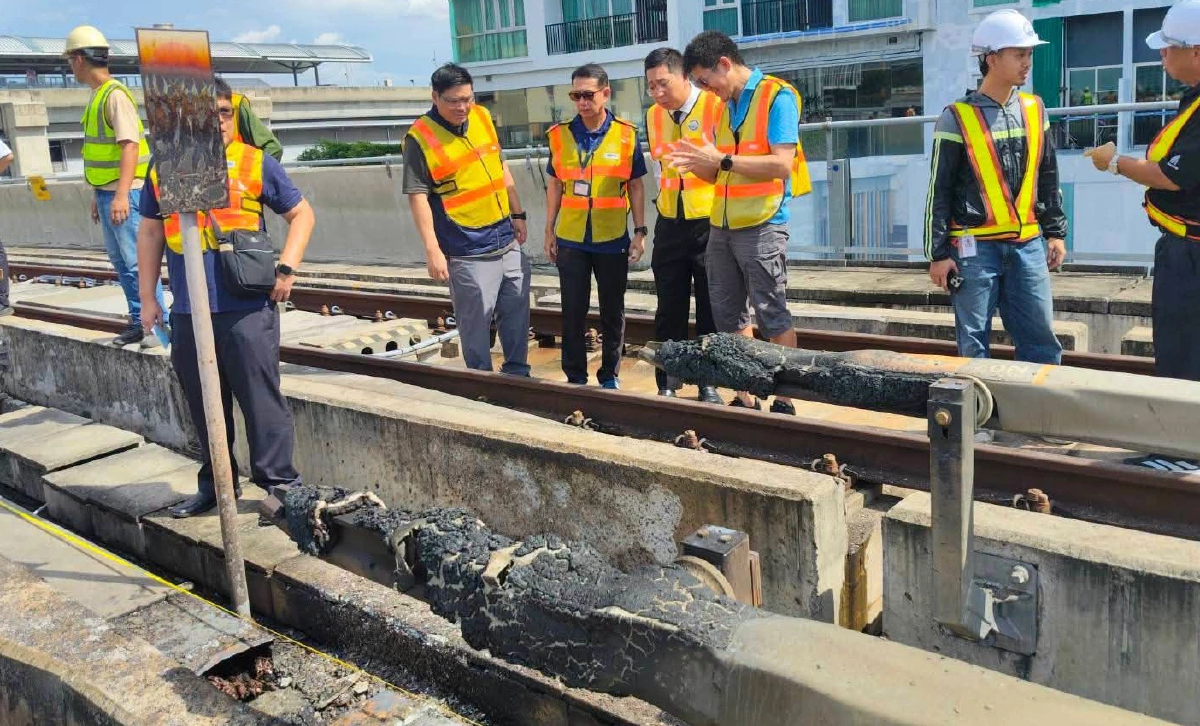 'ภัทรพงศ์' รุดตรวจ MRT เตาปูน ไฟลัดวงจร เร่งซ่อมลุ้นเปิดเช้านี้