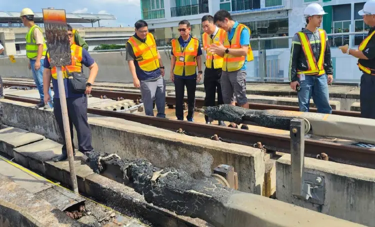 'ภัทรพงศ์' รุดตรวจ MRT เตาปูน ไฟลัดวงจร เร่งซ่อมลุ้นเปิดเช้านี้
