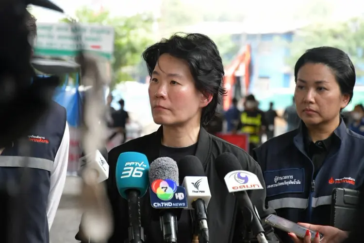 'ฐิติภัสร์' บี้ 'บาฟส์-บางจาก' รับผิดชอบน้ำมันรั่วพระราม 3 เร่งปรับแนวท่อใหม่