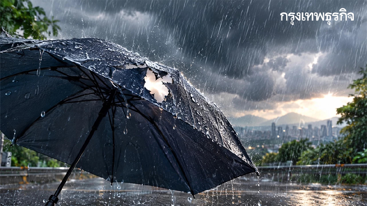 กรมอุตุ ประกาศ ฉบับที่ 7 มวลอากาศเย็นจีนปะทะมรสุม ไทยฝนตกหนัก ลมแรง