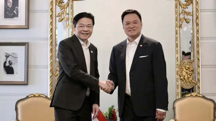 ‘อนุทิน-ลอว์เรนซ์ หว่อง’ เห็นพ้อง ไทย-สิงคโปร์ เดินหน้าภายใต้4เสาหลัก