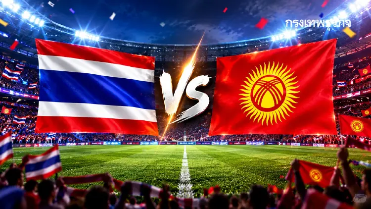 ถ่ายทอดสดฟุตบอล 'ไทย พบ คีร์กีซสถาน’ ดูบอลสด เอเชียนเกมส์ 2026 บ่ายนี้