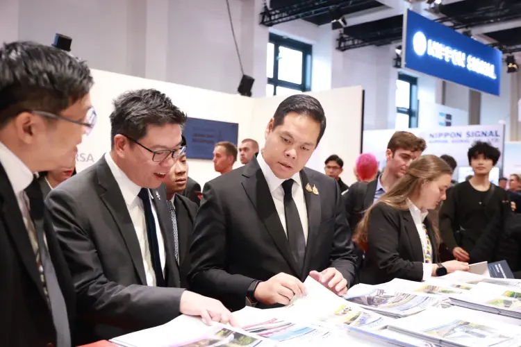 “สรรเพชญ”นำทีมร่วม InnoTrans ถกญี่ปุ่นพัฒนาพื้นที่รอบสถานีรถไฟ