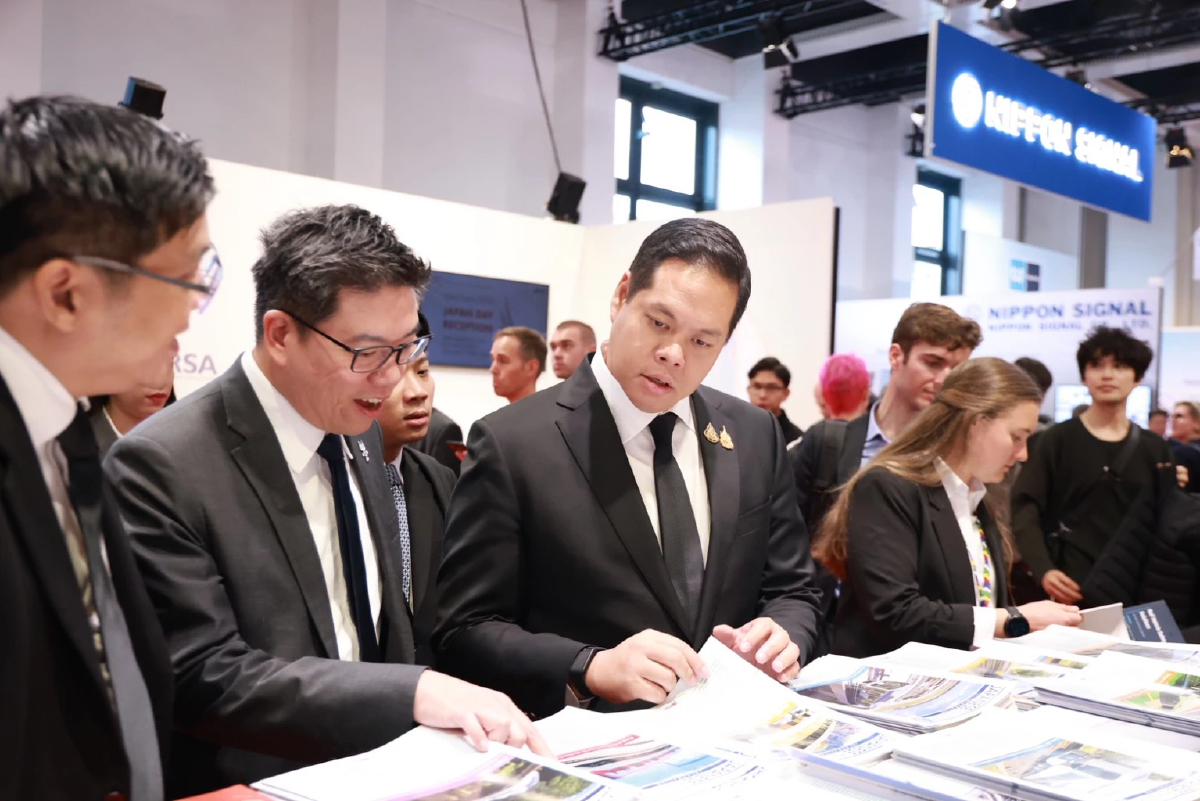 “สรรเพชญ”นำทีมร่วม InnoTrans ถกญี่ปุ่นพัฒนาพื้นที่รอบสถานีรถไฟ