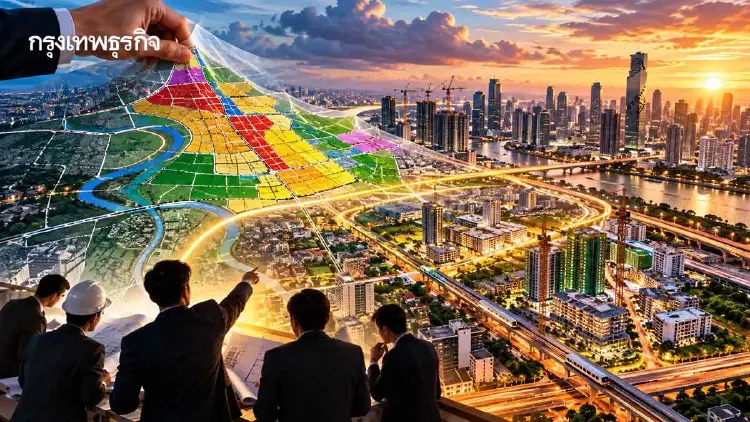ผังเมืองใหม่เขย่าอสังหาฯ กรุงเทพฯ เร่งเมืองโตซุ่มชิงทำเลทอง