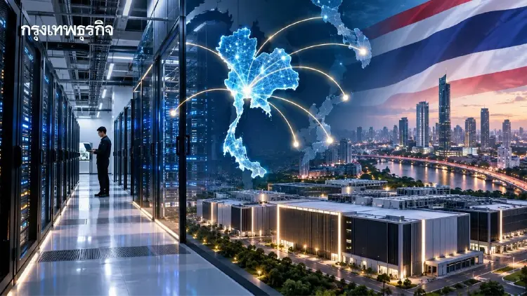 Data Centerแห่ปักหมุดไทย ทุ่ม 5.7 แสนล้านดันไทยติด Top 3 เอเชีย
