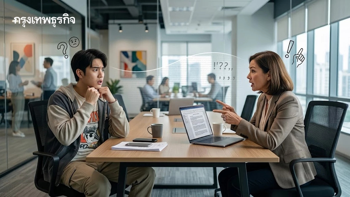Gen Z คุยกับหัวหน้า Gen X ไม่รู้เรื่อง? ภาษาต่างกันเป็นกำแพงต่างวัย