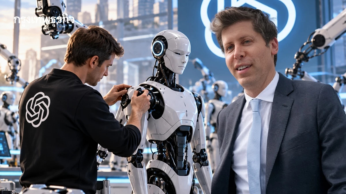 ทำไม OpenAI ถึงขยับจาก ‘โมเดลเอไอ’ สู่หุ่นยนต์ ทั้งที่ต้นทุนธุรกิจสูงและผลิตยาก