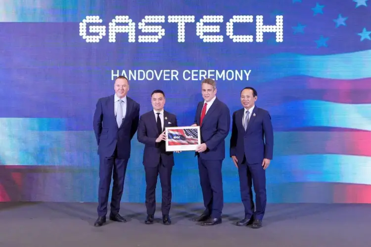 ‘เอกนัฏ’ โชว์ความสำเร็จ Gastech 2026 ส่งไม้ต่ออเมริกา ตอกย้ำฮับพลังงานเอเชีย