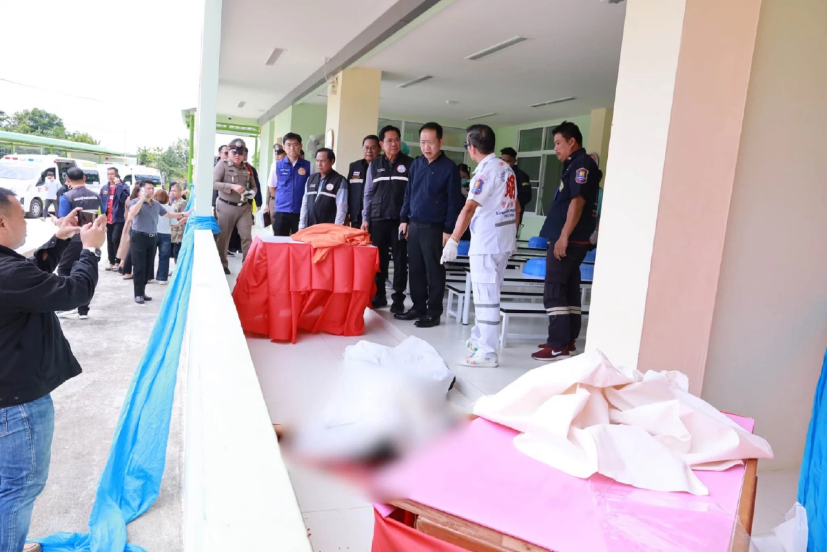 ด่วน! อัปเดตเหตุยิงในโรงเรียน ครูตาย ผู้ว่าฯ ชลบุรีสั่งปิดทันที