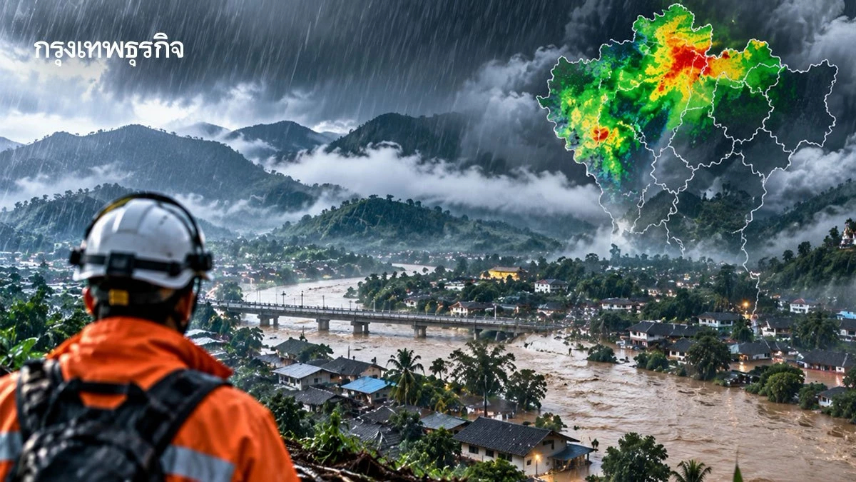 จับตา 3 วันวิกฤต! ภาคเหนือ รับมือฝนตกหนัก เปิดรายชื่ออำเภอเสี่ยง