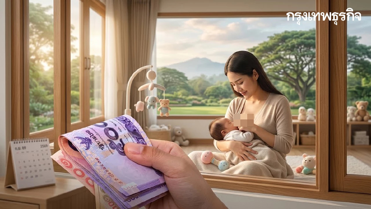 มีเงินเข้าพรุ่งนี้ เงินอุดหนุนบุตร ก.ย.69 โอนให้พ่อแม่เด็ก 600 บาท
