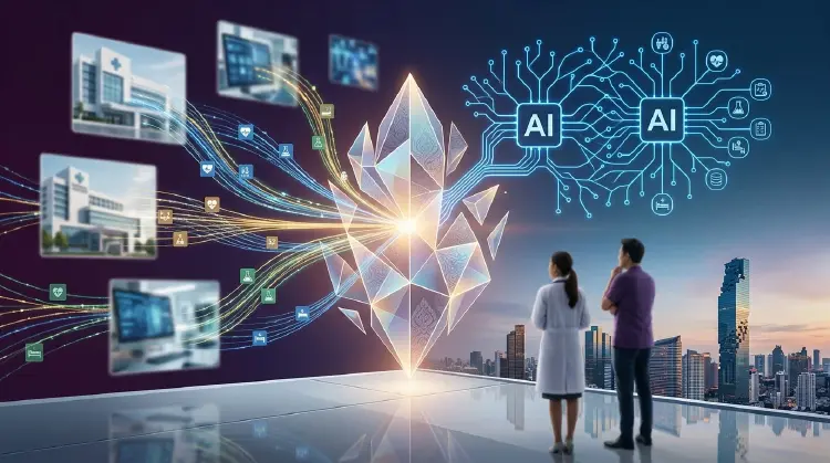 ปลดล็อก AI 'สาธารณสุขไทย' โจทย์ใหญ่ต้องรื้อ 'ไซโลข้อมูล'
