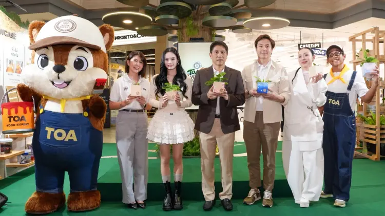 TOA ปล่อยแคมเปญใหญ่แห่งปี TOA Wood Expert ชวนคนไทยดูแลไม้และผืนป่า