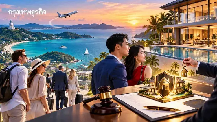 ภูเก็ตพ้นจุดพีคงัดวีซ่า LTR ดึงต่างชาติอยู่-ลงทุนยาว'ทรัพย์อิงสิทธิ'หนุนจีนซื้อพูลวิลล่าแทนนอมินี