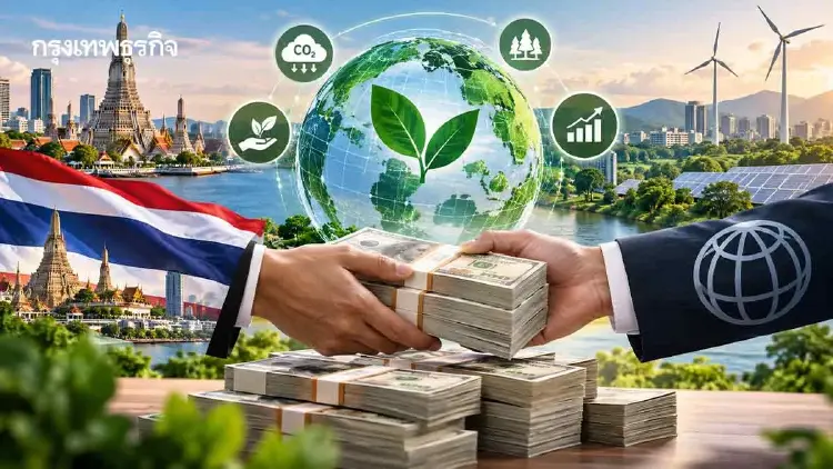 ไทยกู้6.4พันล้าน‘ธนาคารโลก’ หนุนการพัฒนาตลาดคาร์บอน พร้อมโชว์เวทีไอเอ็มเอฟ-ธนาคารโลก12 - 18 ต.ค. 2569 ที่กรุงเทพ