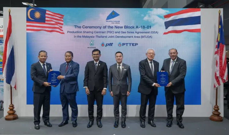 ปตท.สผ.-พันธมิตร คว้าสิทธิแปลง A-18-01 ป้อนไทย-มาเลเซีย เสริมมั่นคงพลังงานใต้