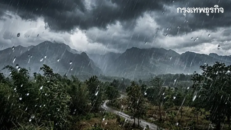 กรมอุตุฯ ประกาศ ฉ.5 กางรายชื่อ ‘33 จังหวัด’ ฝนตกหนักถึงหนักมาก