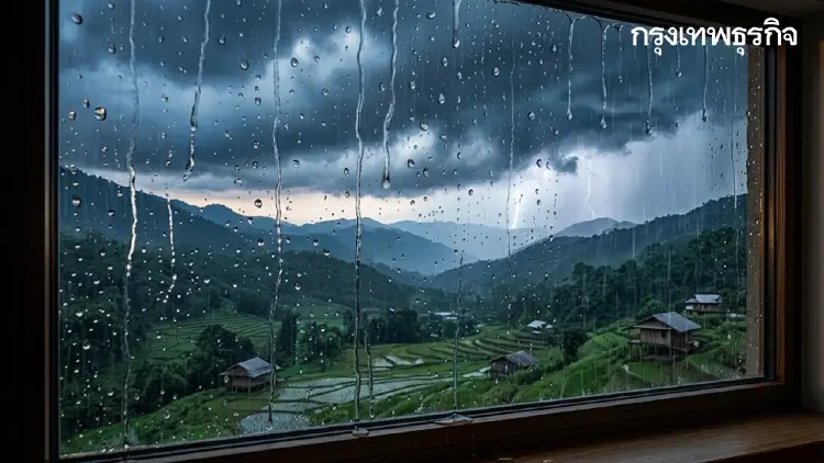 อุตุฯ ประกาศ ฉ.7 ฝนตกหนักถึงหนักมาก 50 จังหวัด รวม กรุงเทพและปริมณฑล